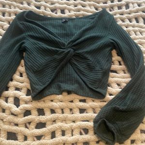 small green shein top